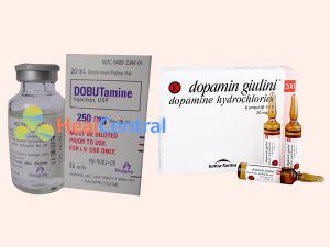 Dopamine và dobutamine là các thuốc tăng co bóp cũng làm tăng nhu cầu oxy của cơ tim và khả năng gây rối loạn nhịp tim.