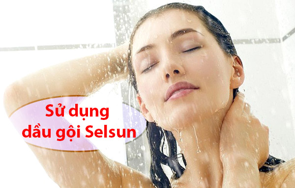 Cách sử dụng dầu gội Selsun