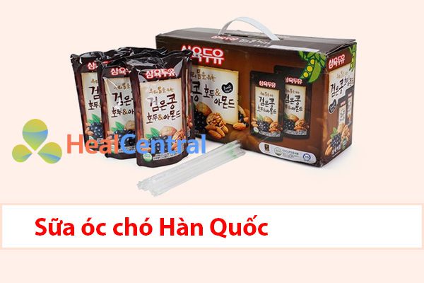 Sữa óc chó được sản xuất tại Hàn Quốc 