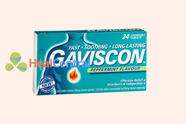 Thuốc dạ dày Gaviscon - Hiệu quả trong điều trị trào ngược dạ dày, thực quản