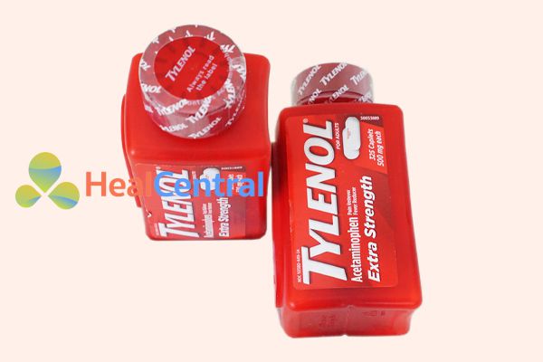 Lọ thuốc Tylenol Extr Strength 500mg