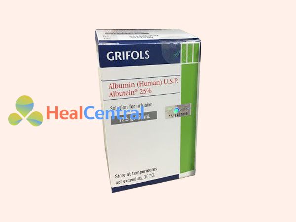 Thuốc Albutein 25% hộp 50ml