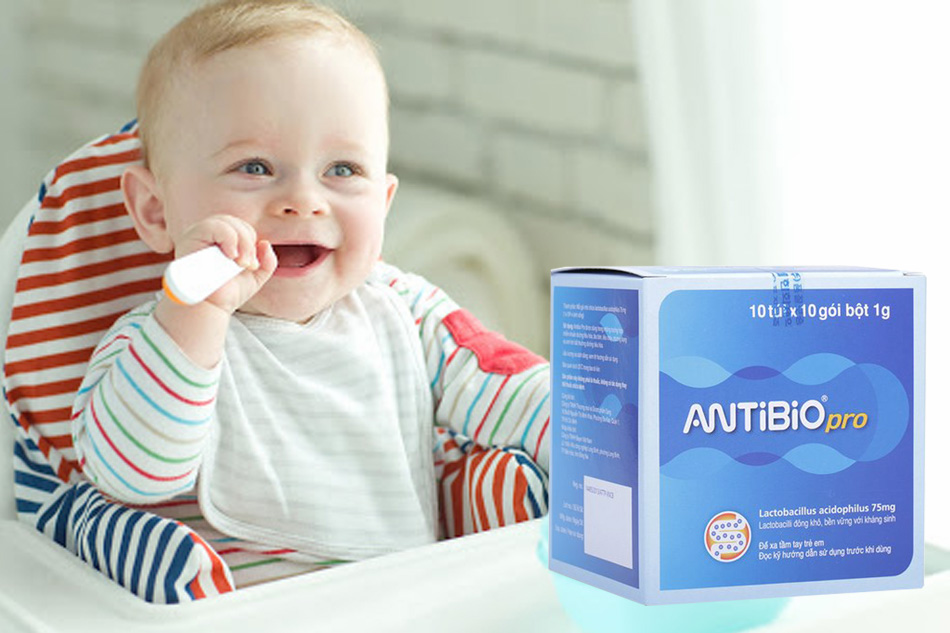 Men tiêu hóa Antibio giúp cân bằng hệ vi sinh đường ruột