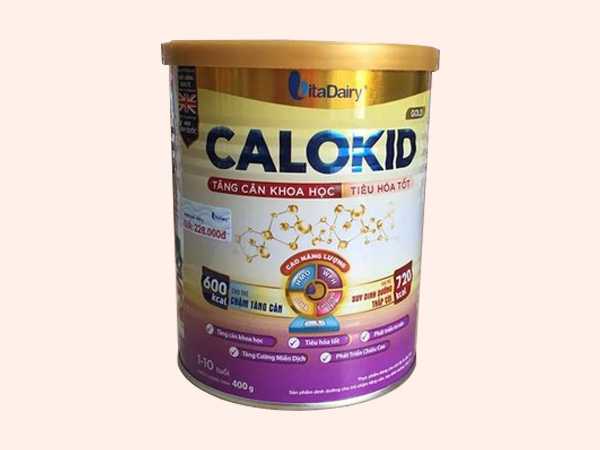 Sữa Calokid sản xuất bởi VitaDairy 