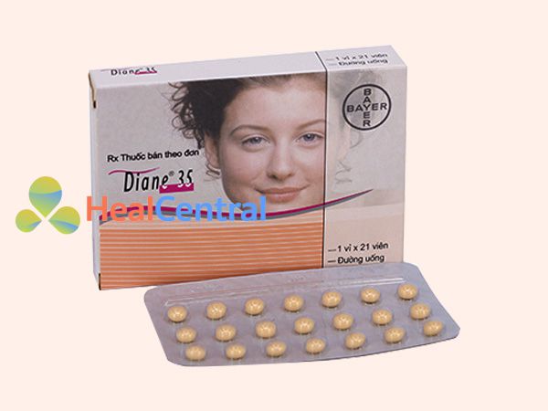 Hình ảnh hộp thuốc Diane 35 