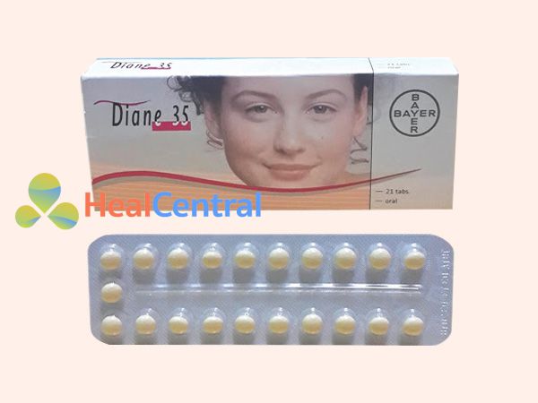 Thuốc Diane 35 bào chế dưới dạng viên nén