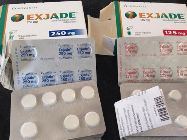 Thuốc Exjade 125mg và 250mg