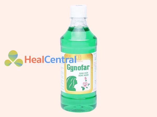 Hình ảnh lọ dung dịch vệ sinh Gynofar 500ml