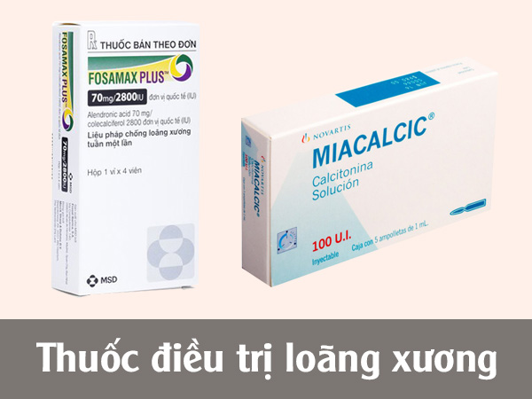 Biện pháp điều trị loãng xương bằng thuốc