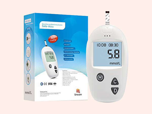 Máy đo đường huyết Safe-accu