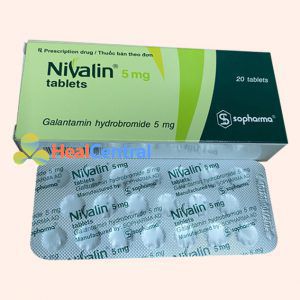 Mặt dưới vỉ thuốc Nivalin