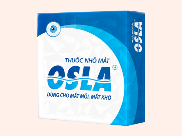 Thuốc nhỏ mắt Osla - cải thiện tình trạng mỏi mắt