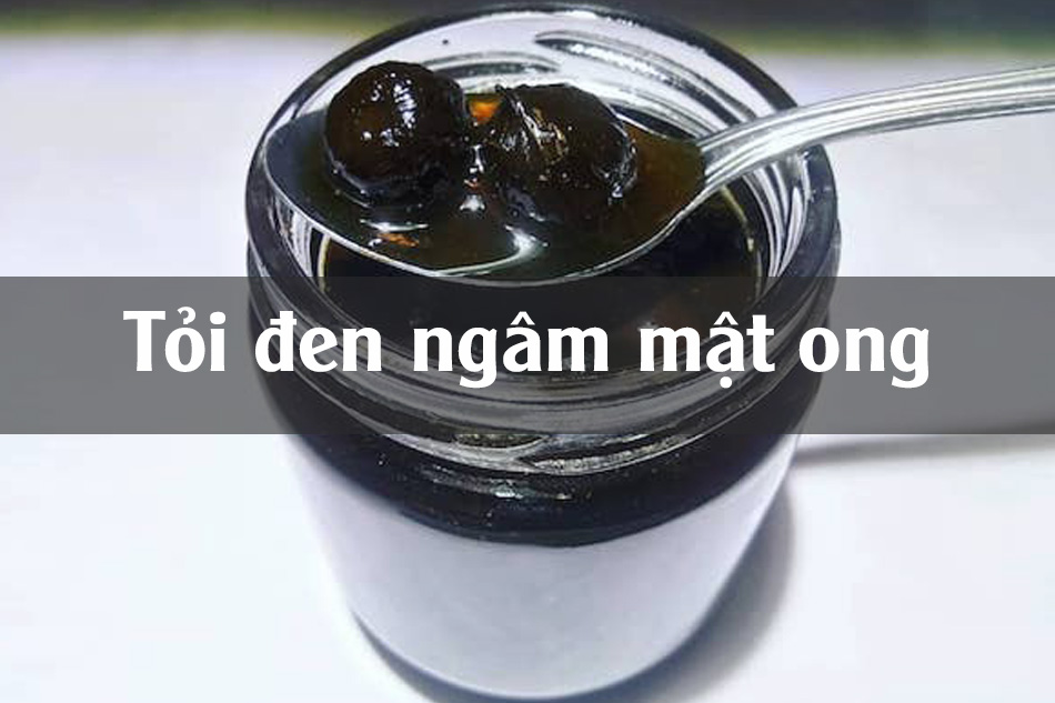 Tỏi đen ngâm mật ong