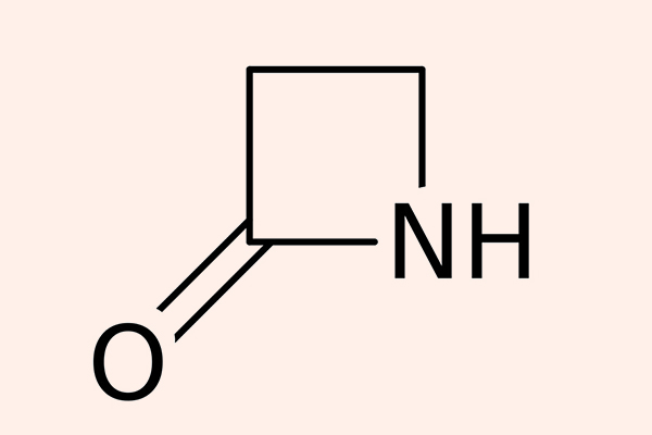 Cấu trúc vòng β-lactam.