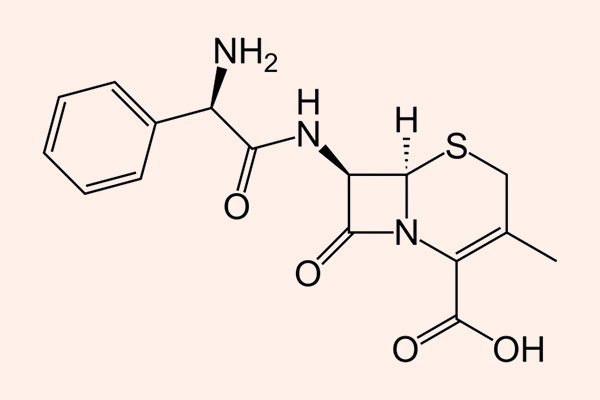 Cấu trúc hóa học của Cephalexin