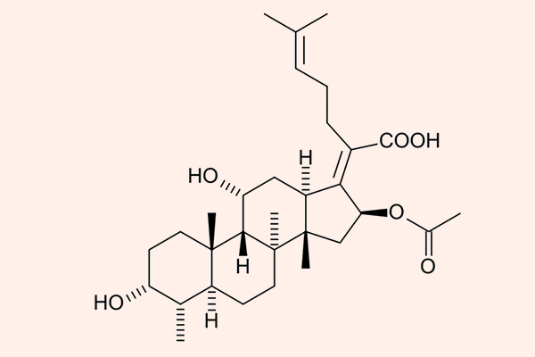 Cấu trúc hóa học của Acid fusidic