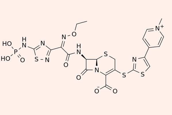 Cấu trúc hóa học của Ceftaroline fosamil