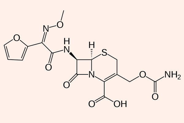 Cấu trúc hóa học của Cefuroxime