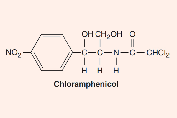 Cấu trúc hóa học của Chloramphenicol