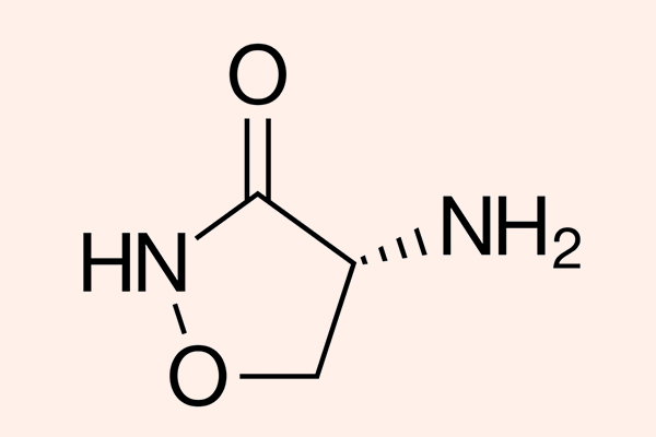 Cấu trúc hóa học của Cycloserine