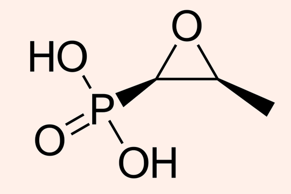 Cấu trúc hóa học của Fosfomycin