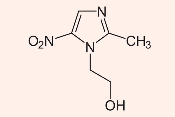 Cấu trúc hóa học của Metronidazole