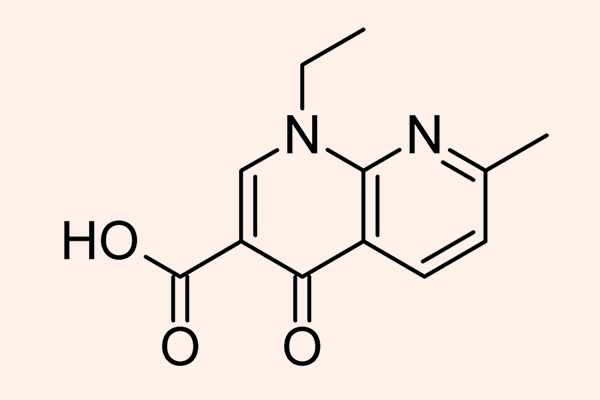 Cấu trúc hóa học của Nalidixic acid