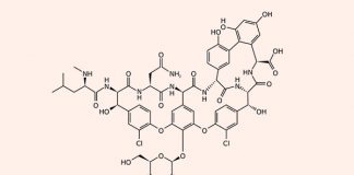 Cấu trúc hóa học của Vancomycin