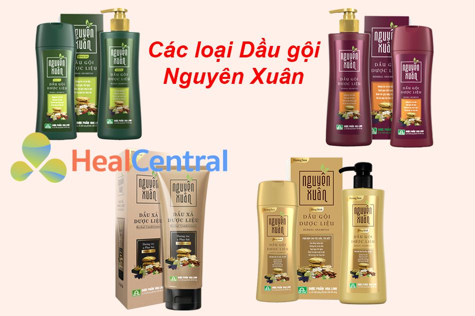 Những dạng sản phẩm Dầu gội Nguyên Xuân