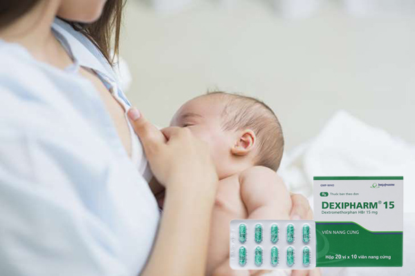 Phụ nữ cho con bú sử dụng Dexipharm  được không?