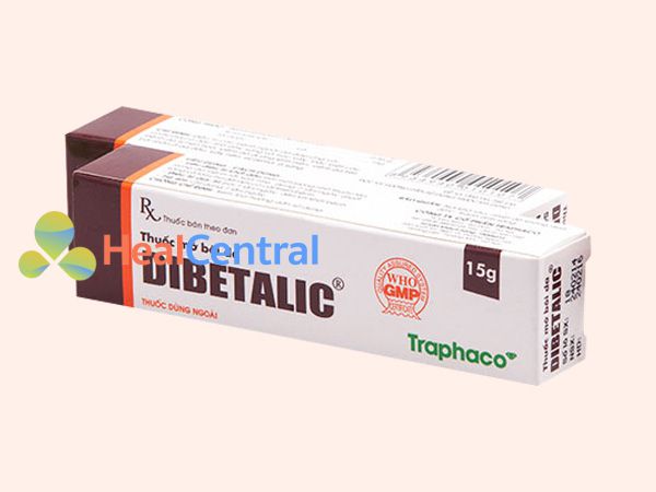 Thuốc bôi da Dibetalic chứa corticoid