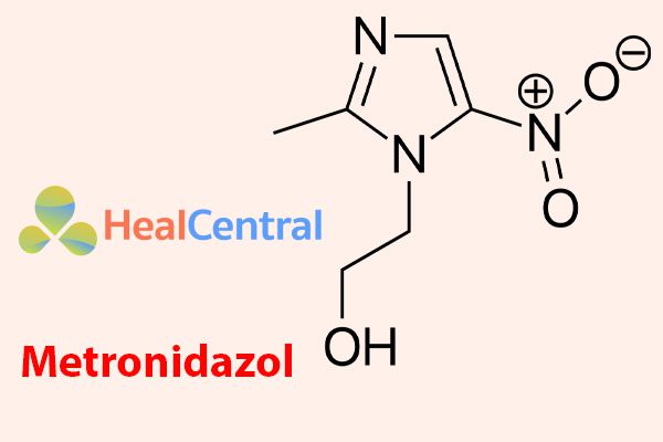 Công thức hóa học của Metronidazol