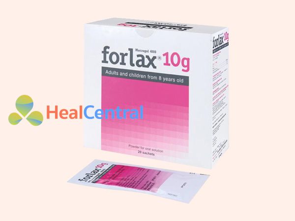 Hình ảnh hộp thuốc Forlax 10g