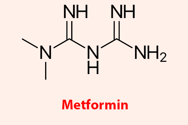 Công thức hóa học của Metformin