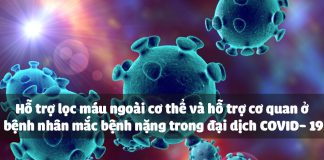 Hỗ trợ lọc máu ngoài cơ thể và hỗ trợ cơ quan ở bệnh nhân mắc bệnh nặng trong đại dịch COVID- 19