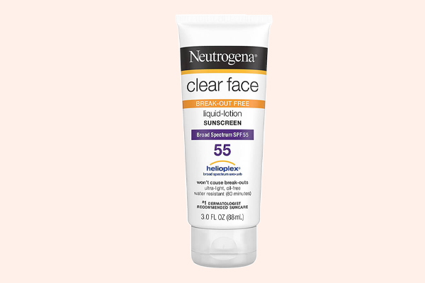 Kem Chống Nắng Neutrogena Clear Face SPF 55+++