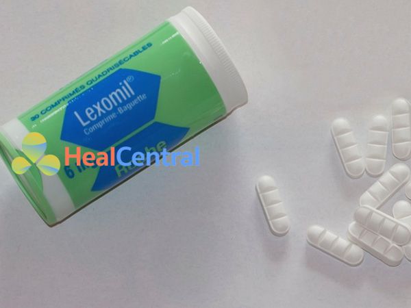 Lexomil bào chế dạng viên nén