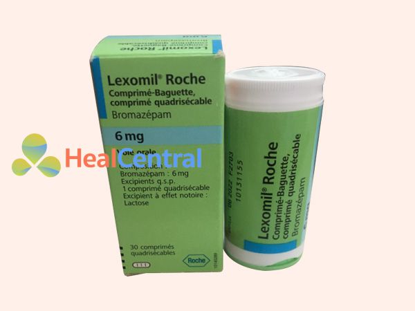 Hình ảnh hộp thuốc Lexomil