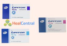 Các dạng hàm lượng thuốc Lipitor