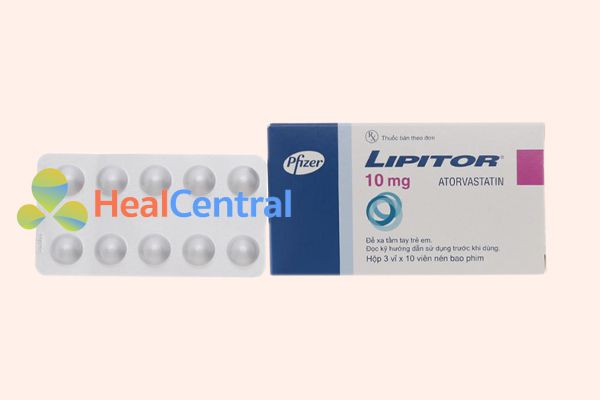 Thuốc Lipitor 10mg