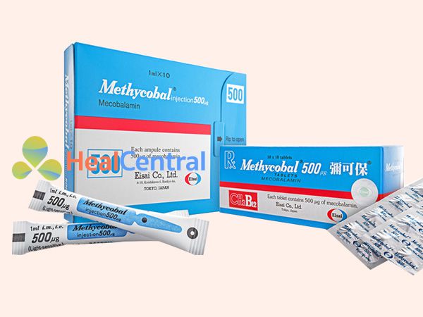 Methycobal dạng viên uống và dạng tiêm