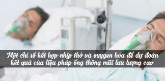 Một chỉ số kết hợp nhịp thở và oxygen hóa để dự đoán kết quả của liệu pháp ống thông mũi lưu lượng cao