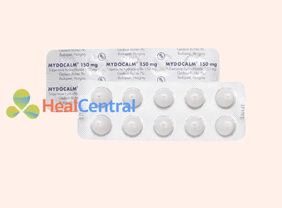 Hình ảnh: Vỉ thuốc Mydocalm 150mg