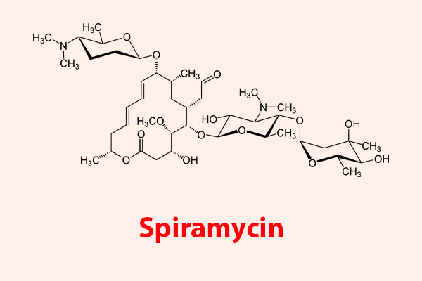 Công thức hóa học của Spiramycin