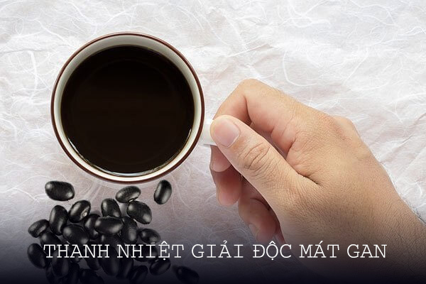 Nước đậu đen có tác dụng thanh nhiệt