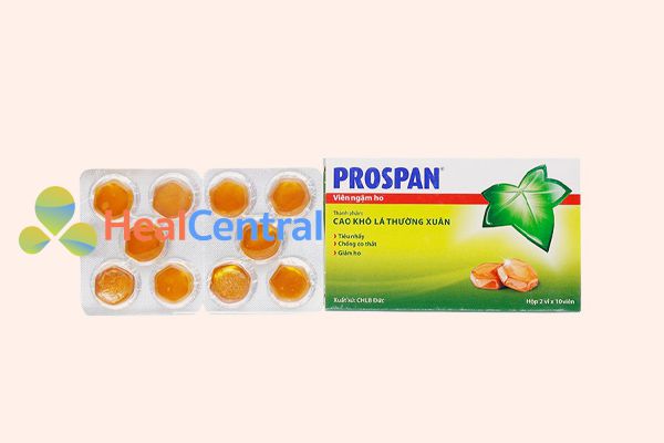 Viên ngậm Prospan hộp 20 viên