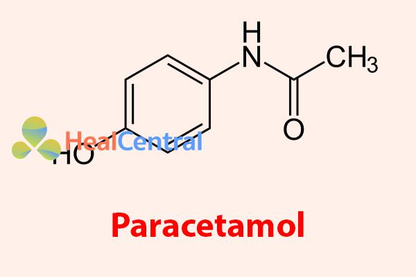 Công thức hóa học của Paracetamol