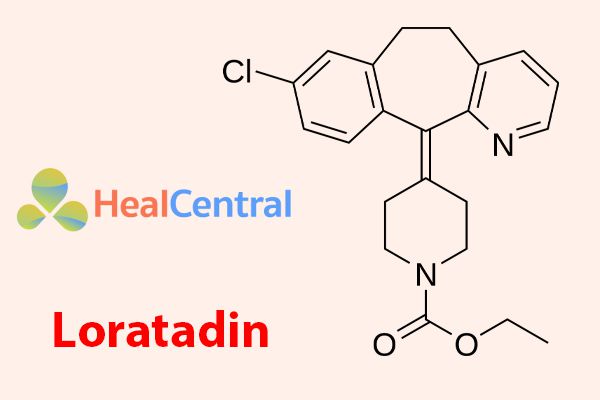 Công thức hóa học của Loratadin