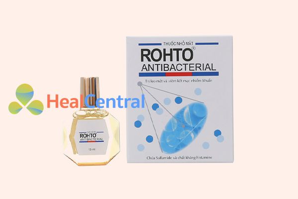 Thuốc nhỏ mắt Rohto Antibacterial lọ 13ml