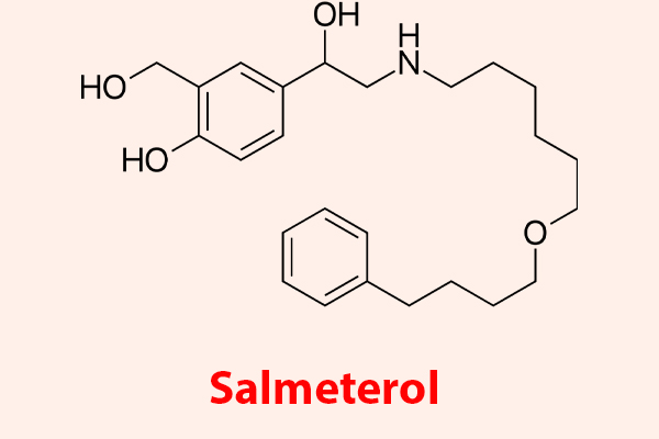 Công thức hóa học của Salmeterol